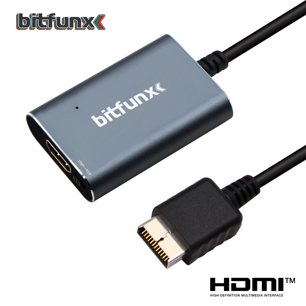 Retro Gaming Usb Stick - Bitfunx RGB/Component to HDMI™ Video Audio