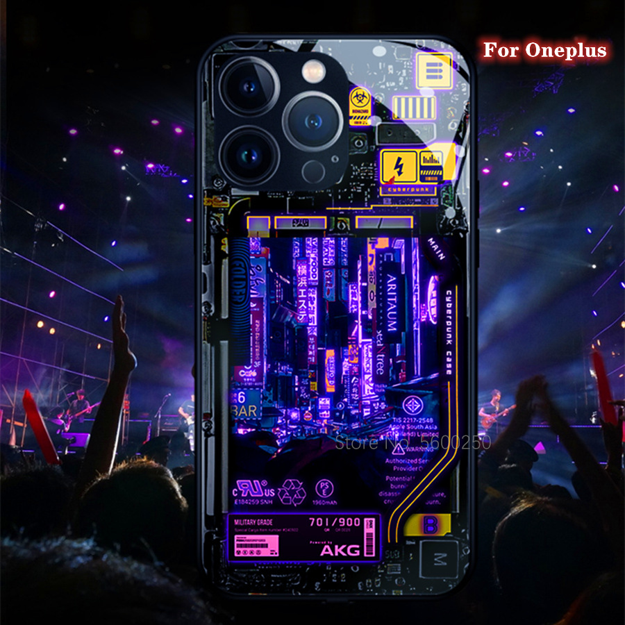 Retro Gaming Case - Cyber Style Smart Luminous Phone Case