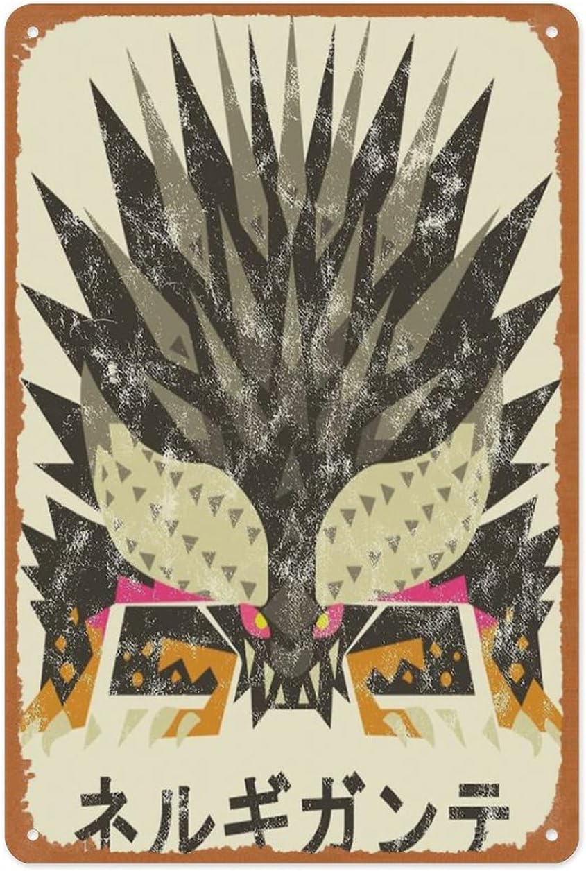 World Of Retro Gaming - Y1,Retro Game Metal Sign - Hunter