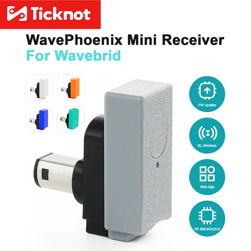 Retro Gaming Usb Stick - WavePhoenix Wireless Receiver For Nintendo WaveBird