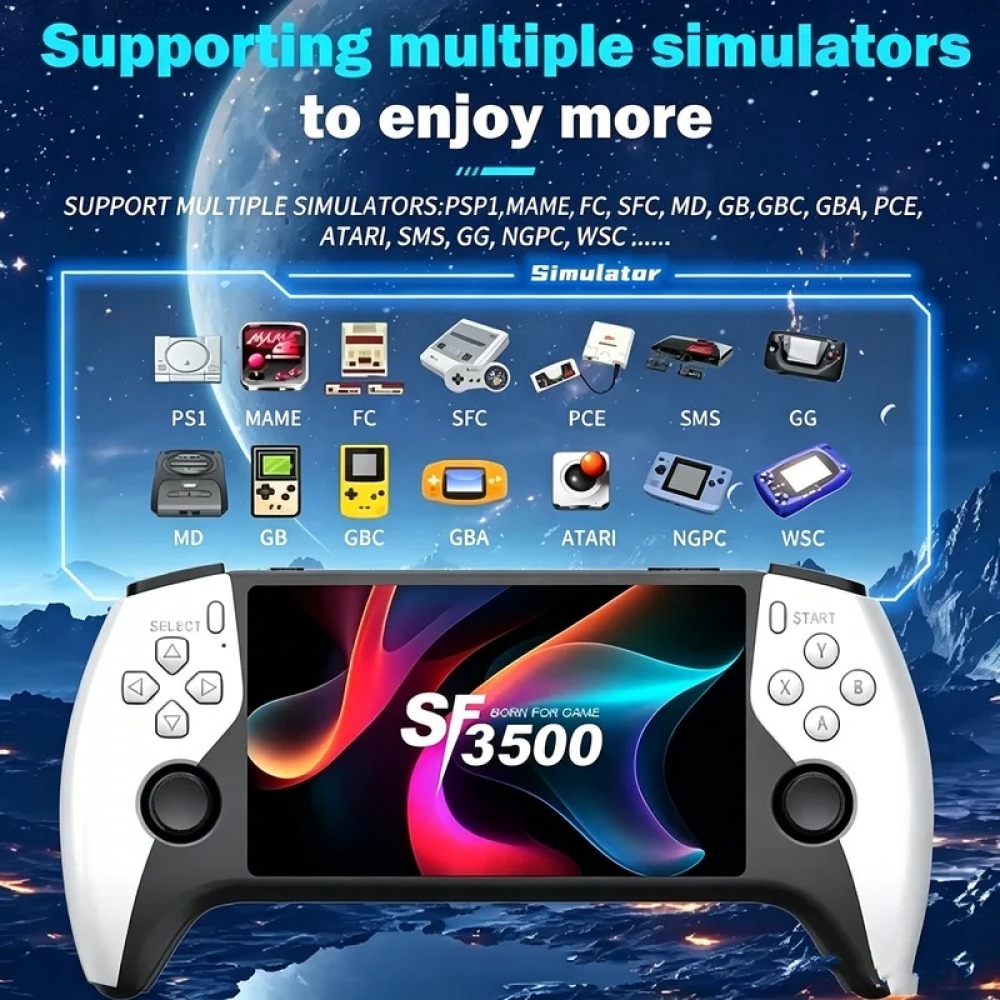 Retro Gaming Events - SF3500 5 inch Handheld Game Console