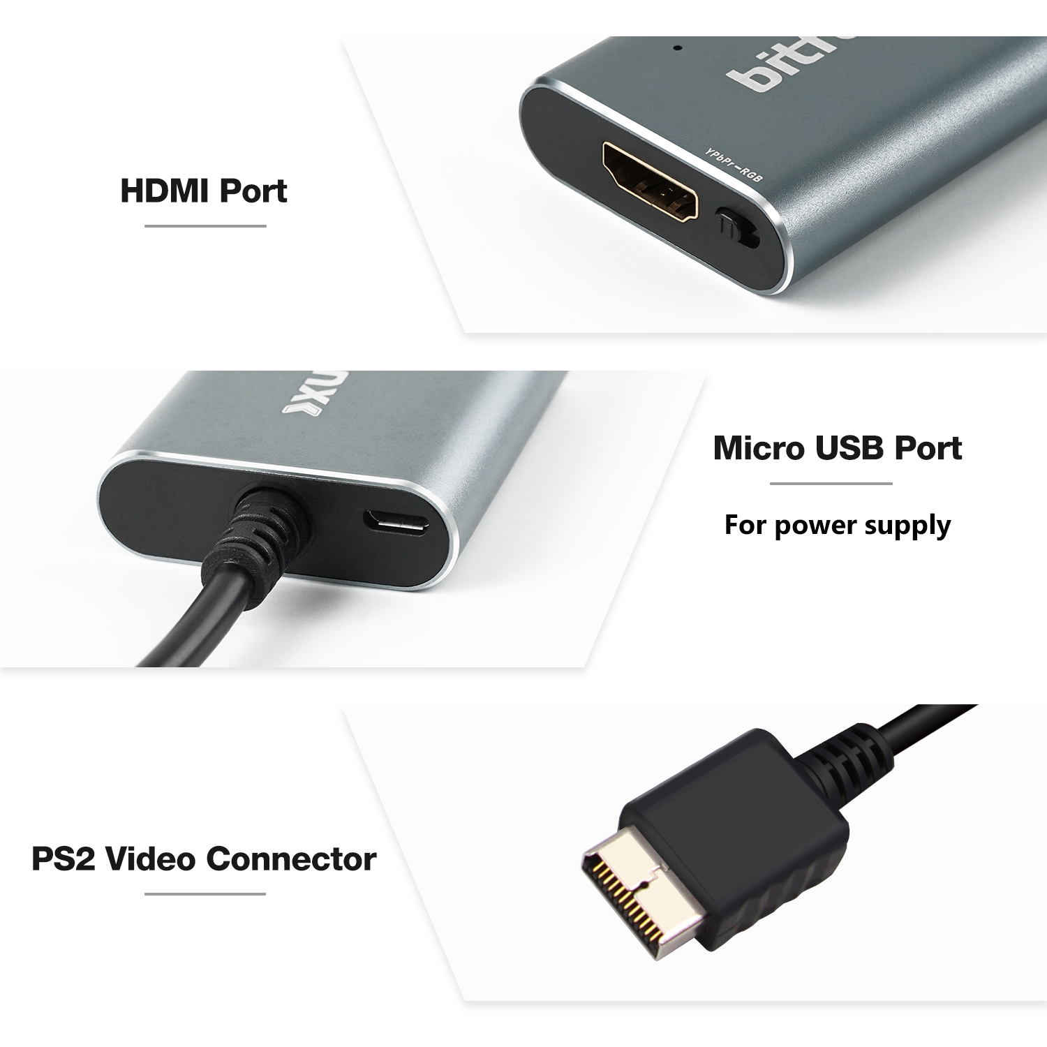 Bitfunx RGB/Component to HDMI™ - огляд і ціна Retro Gaming Usb Stick