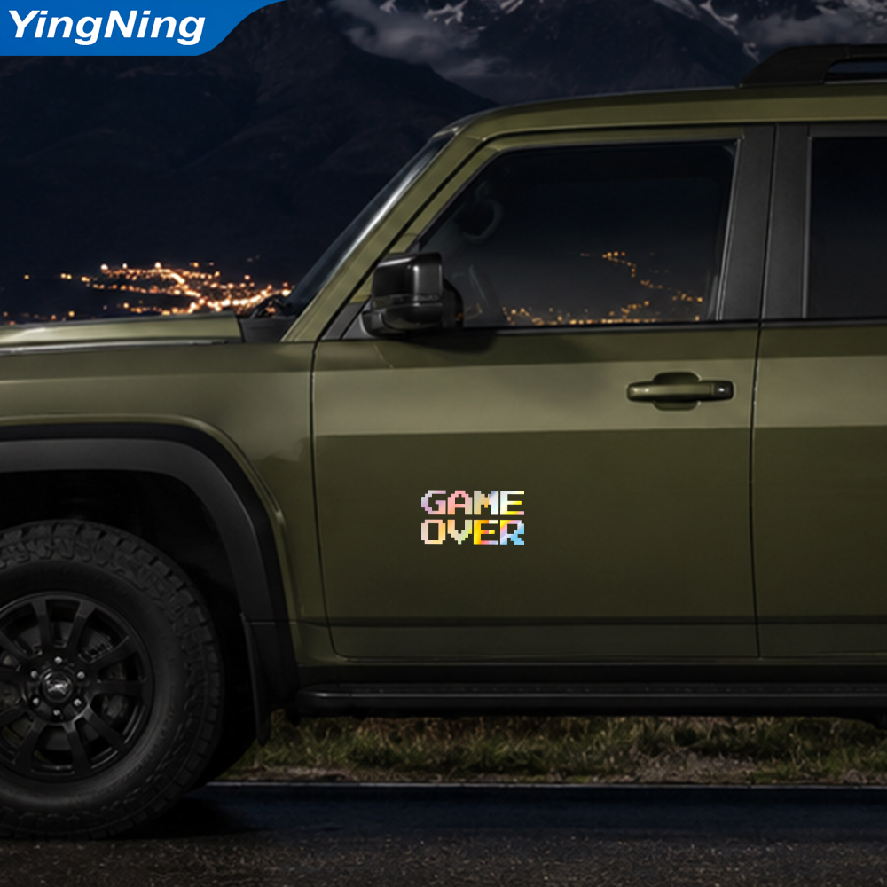 Reflective Game Over Car Decal - огляд і ціна Retro Gaming Laptop