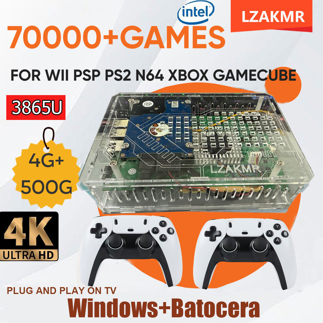 Retro U9 PRO Game Console 500G - огляд і ціна Retro Gaming Batocera