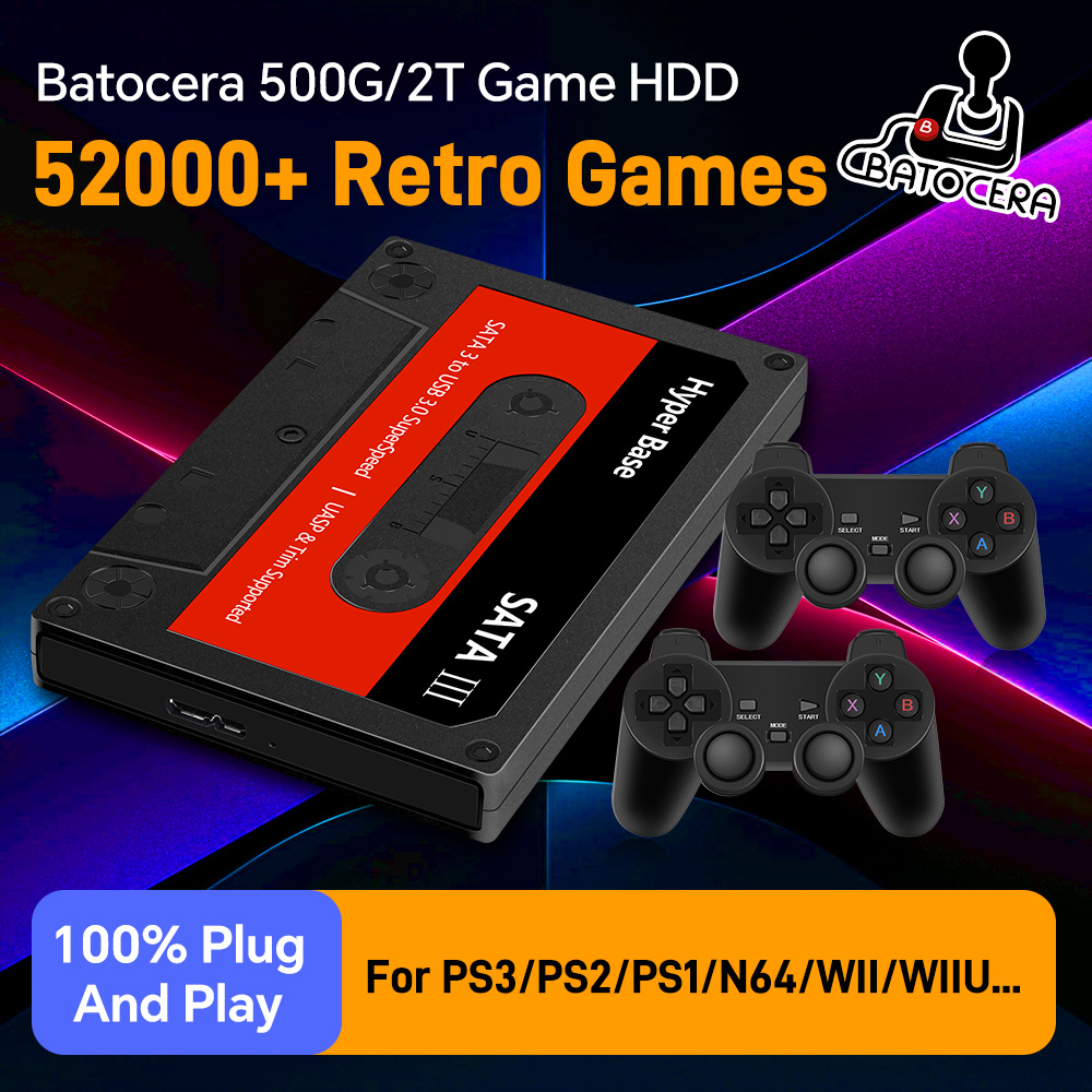Batocera 500G Retro Game Hard  - огляд і ціна Retro Gaming Batocera