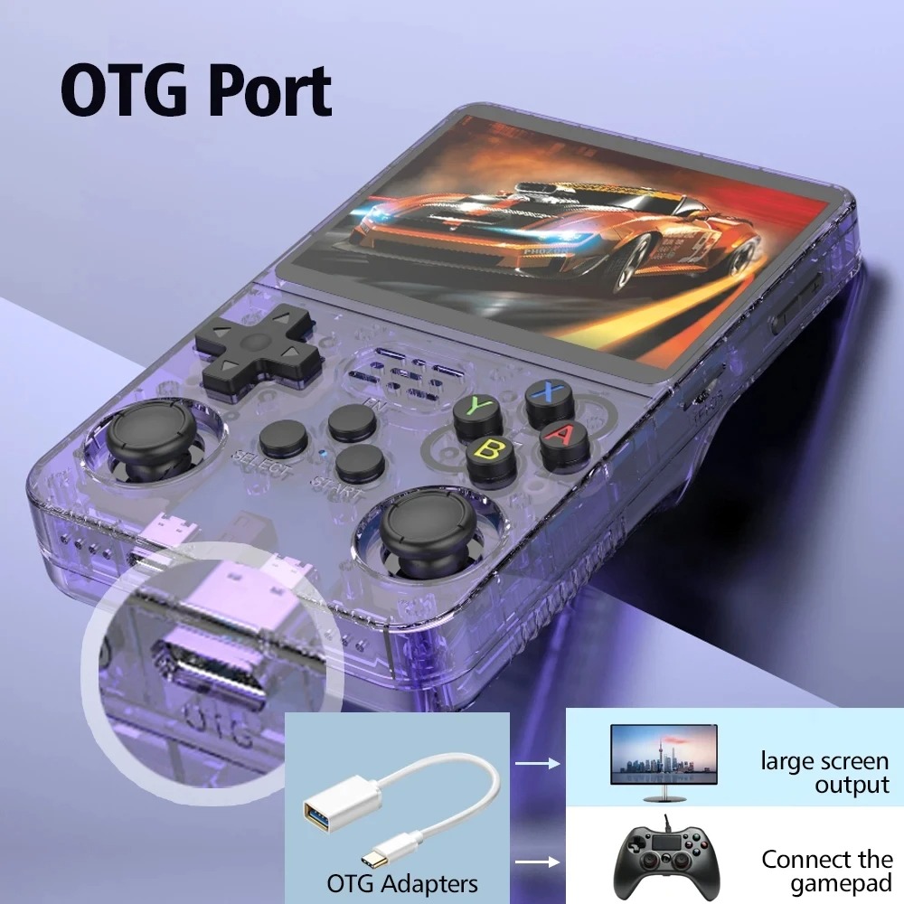 R36s New Handheld Game Console - огляд і ціна Retro Gaming Laptop