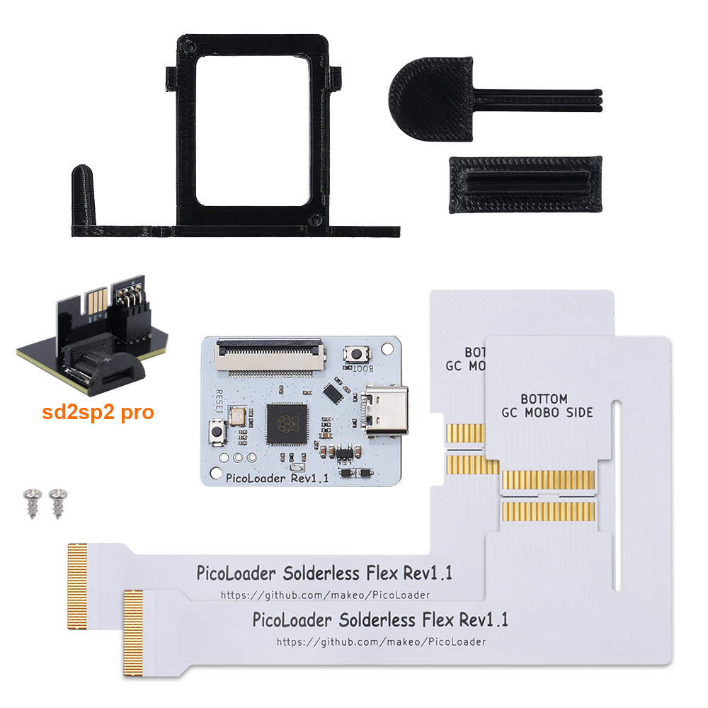 Solderless Rev1.1 PicoLoader F - огляд і ціна Retro Gaming Usb Stick