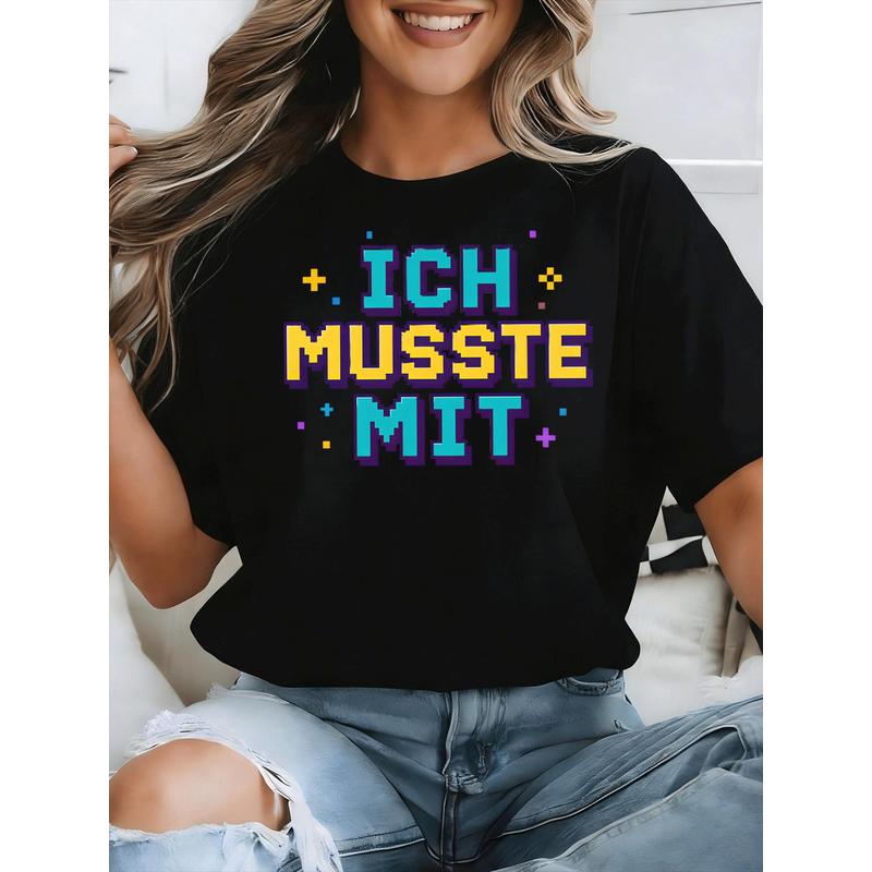 Ich Musste Mit German Meme T-S - огляд і ціна Retro Gaming Fonts