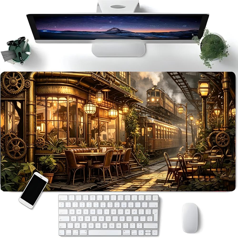 Retro Industrial Train Station - огляд і ціна Retro Gaming Laptop