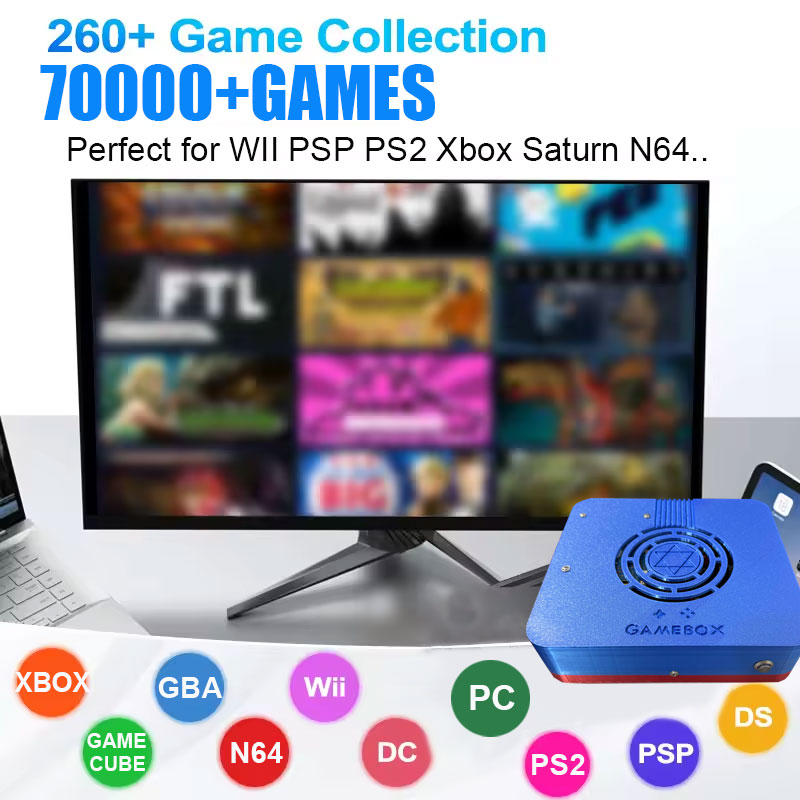 GD10 Dual System Retro Game Co - огляд і ціна Retro Gaming Batocera