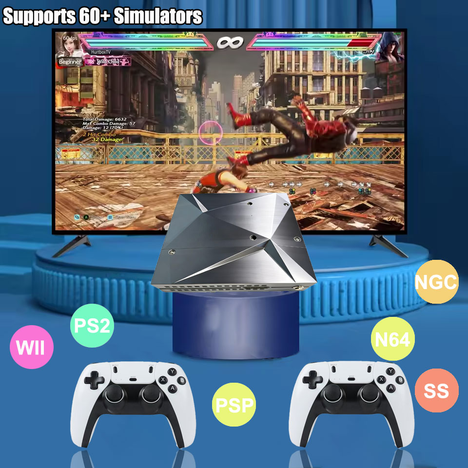 P88 Retro Game Console 500G/1T - огляд і ціна Retro Gaming Batocera