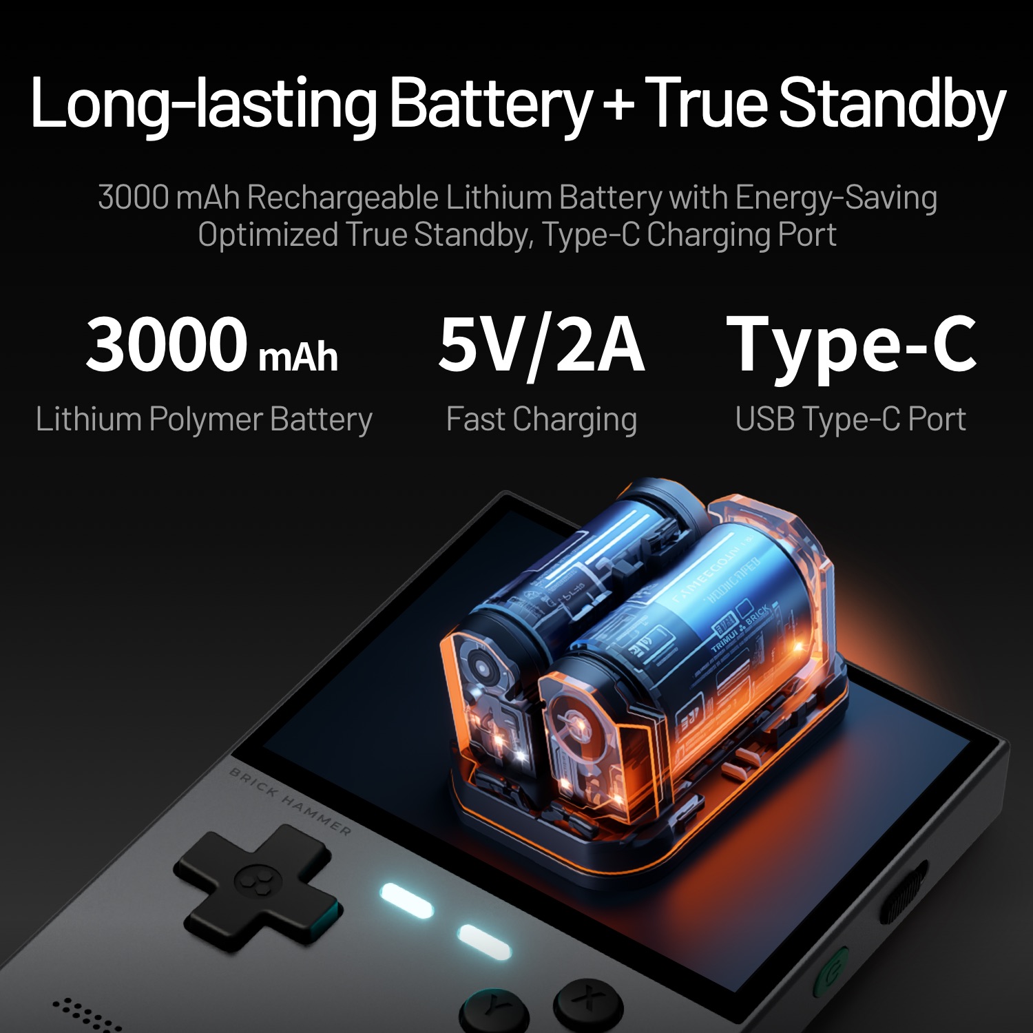 TRIMUI BRICK HAMMER Retro Hand - огляд і ціна Retro Gaming Phone