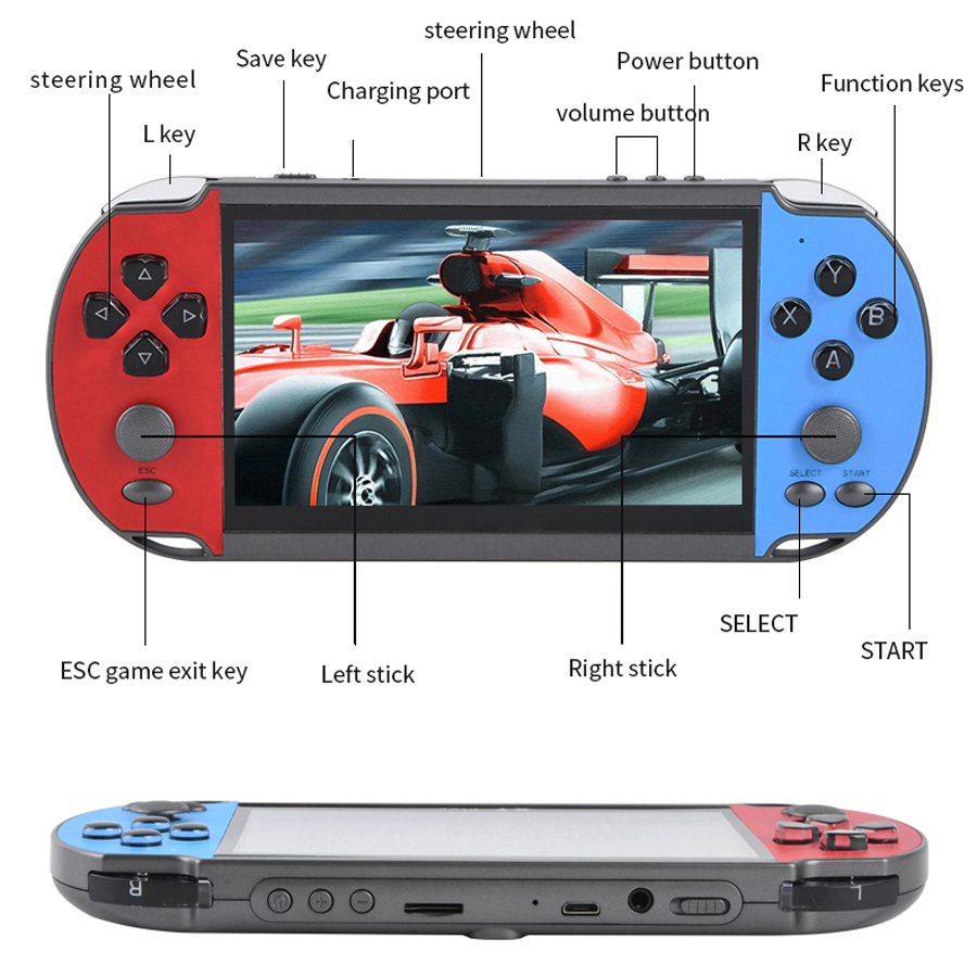 Portable Handheld Videogame TV - огляд і ціна Retro Gaming Console Lego