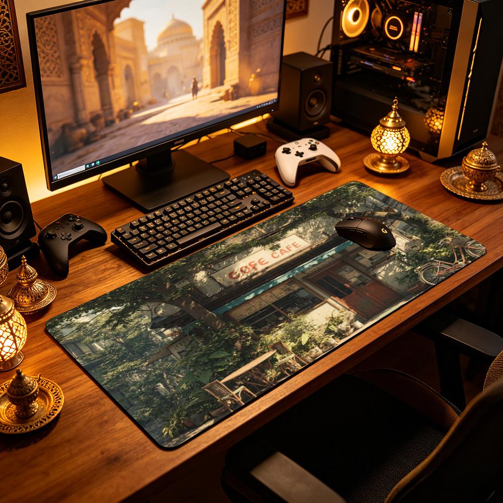 Vintage Cozy Cafe Large Desk M - огляд і ціна Retro Gaming Cafe