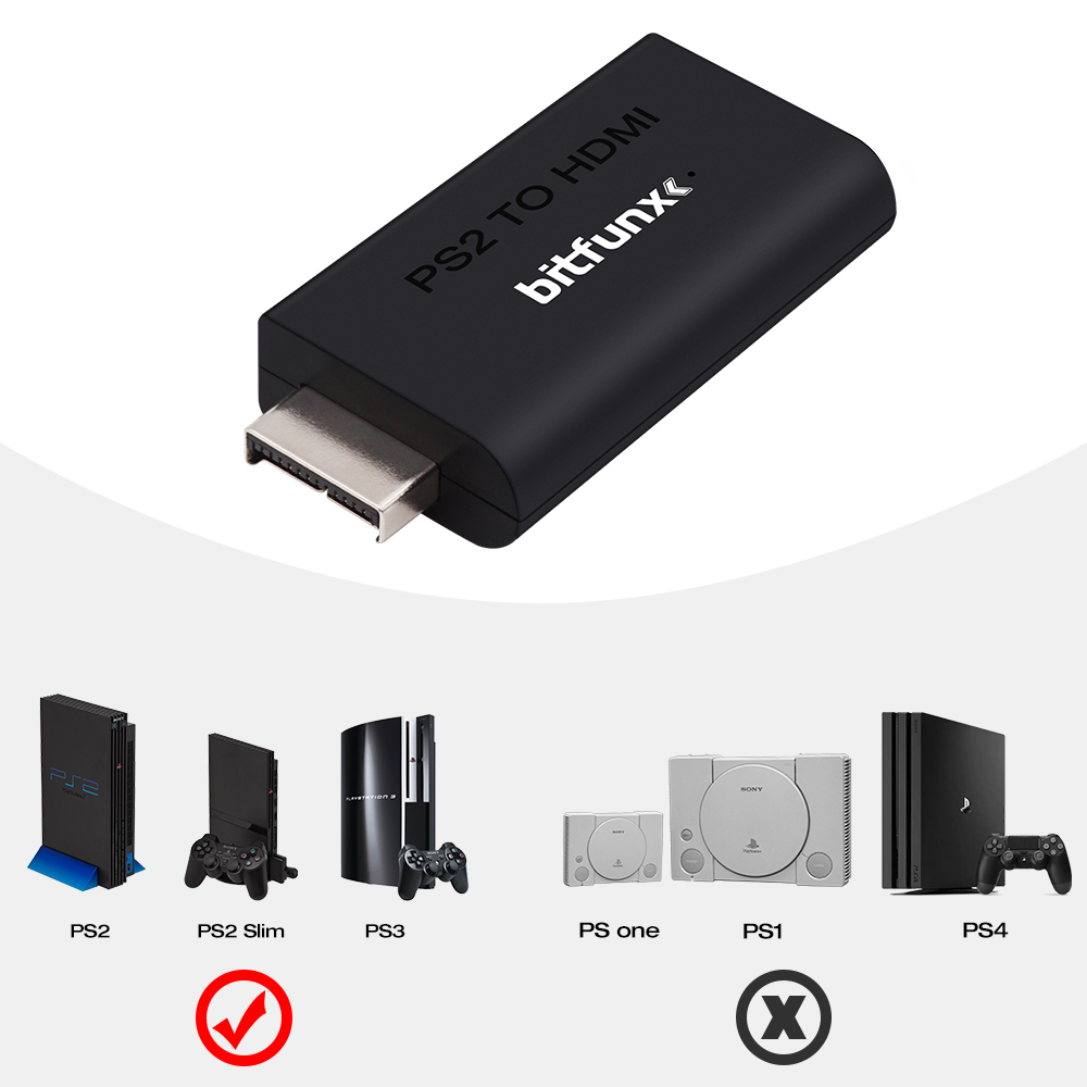 BitFunx PS2 YPBPR To HDMI™ Con - огляд і ціна Retro Gaming Usb Stick