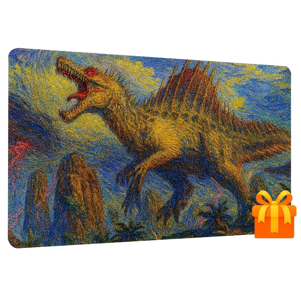 Retro Spinosaurus Playmat  Non - огляд і ціна Retro Gaming Laptop