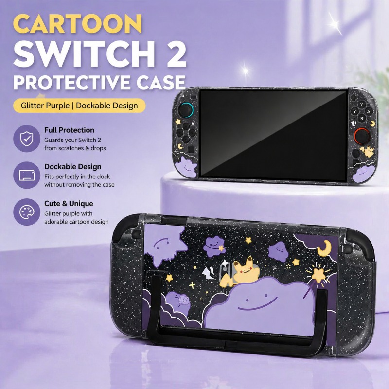 Cartoon Switch 2 Protective Ca - огляд і ціна Retro Gaming Case