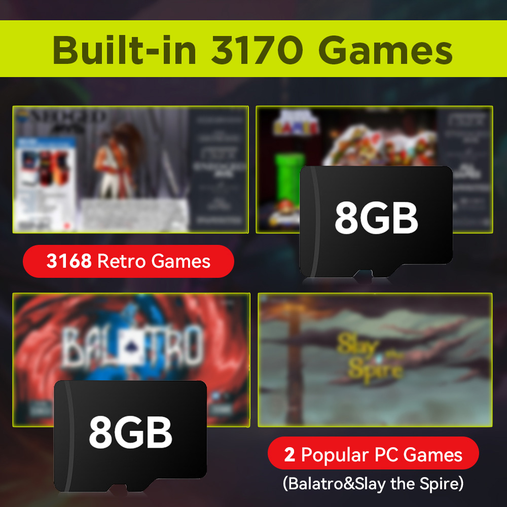 8GB Game TF Card with 3170 Ret - огляд і ціна Console Retro Gaming Portable