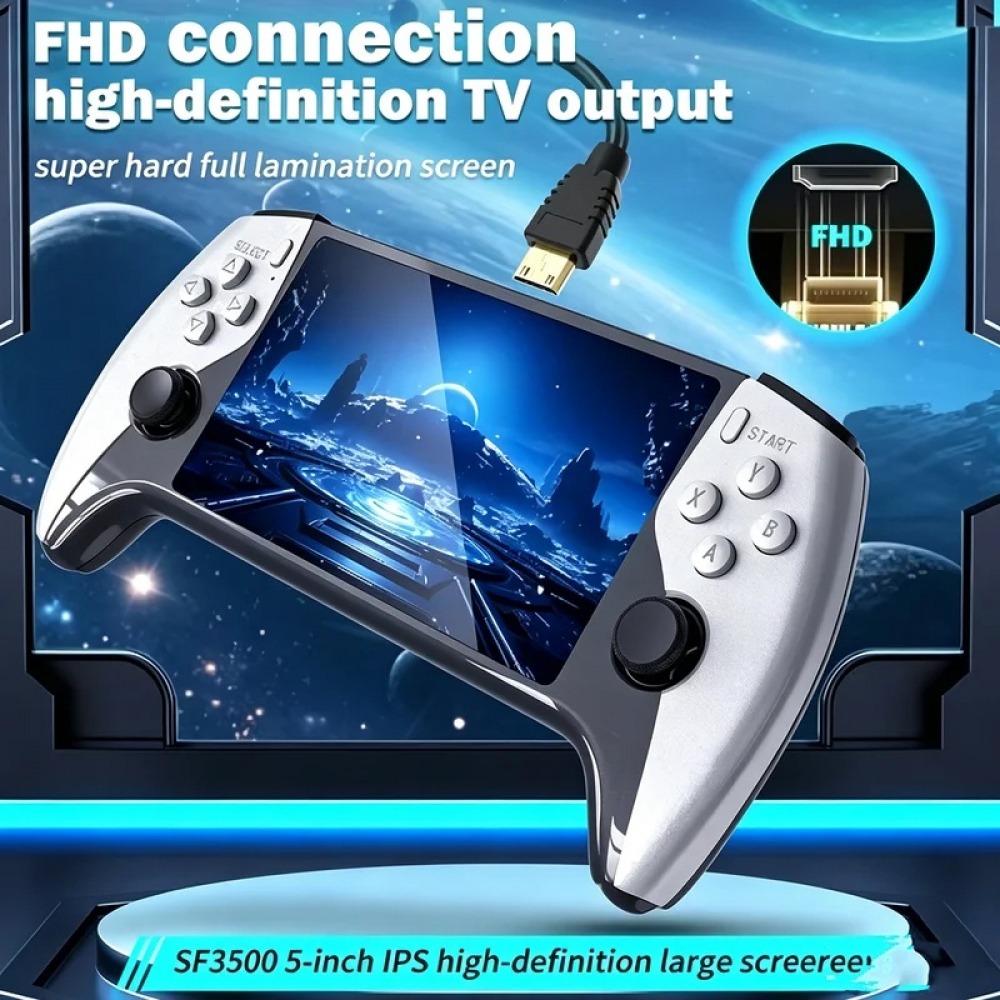 SF3500 5 inch Handheld Game Co - огляд і ціна Retro Gaming Events