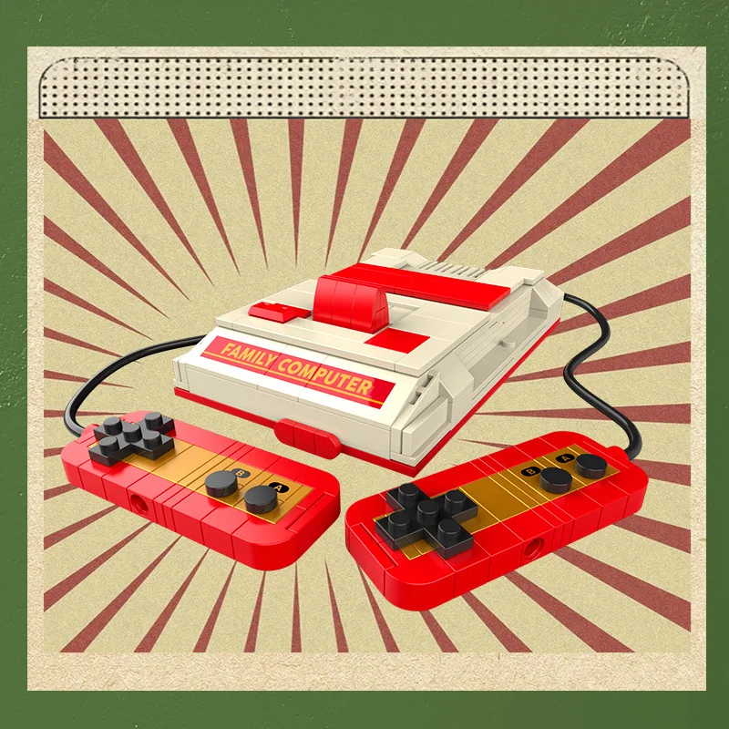 DIY Retro Electrical Appliance - огляд і ціна Retro Gaming Console Lego